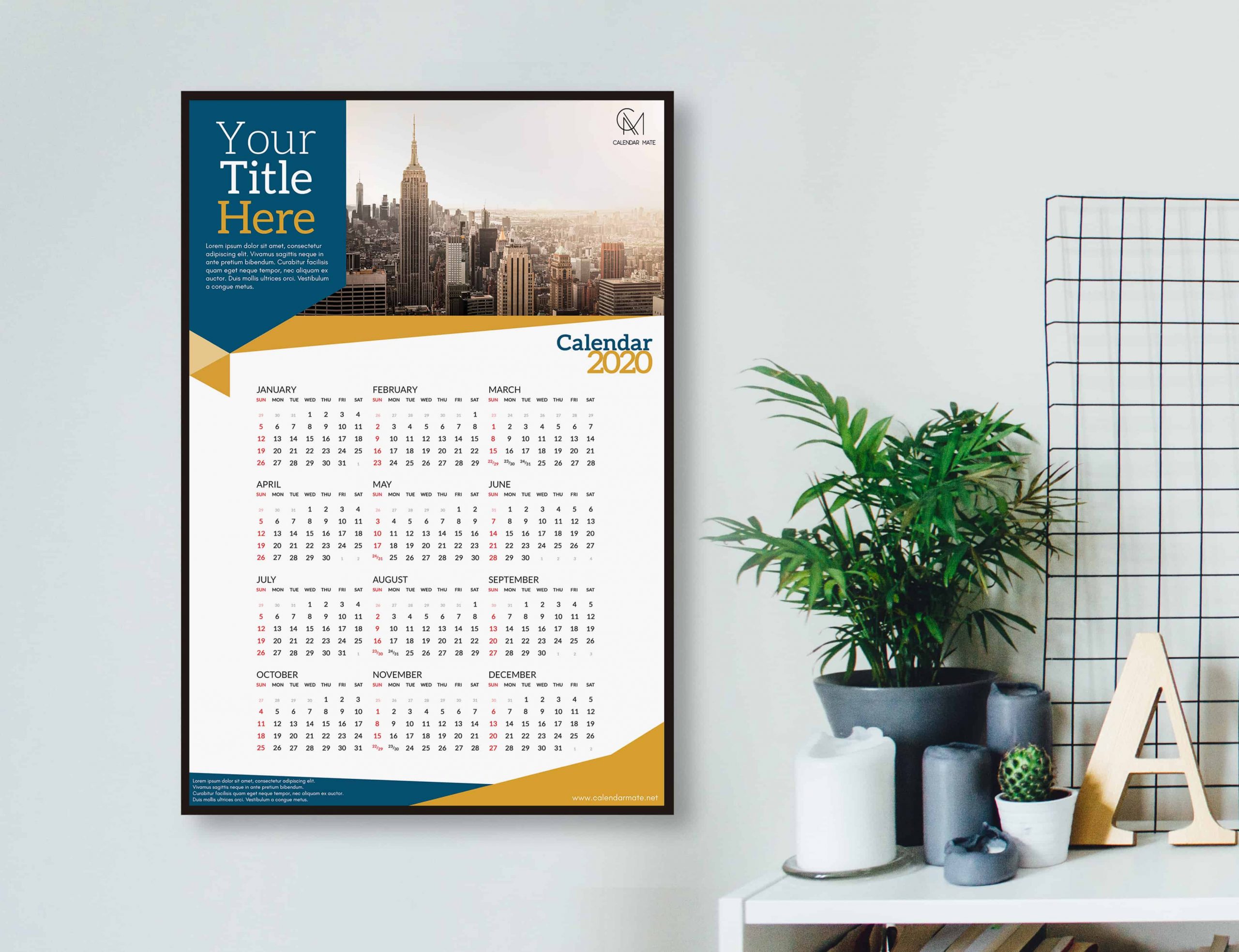 lịch nẹp thiết 1 tờ