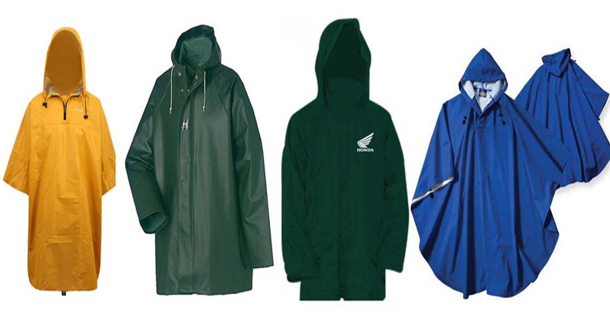 các loại áo mưa