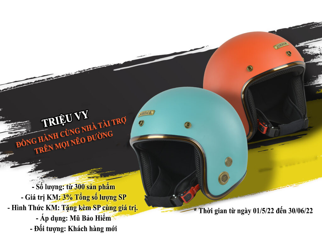 KM nón bảo hiểm