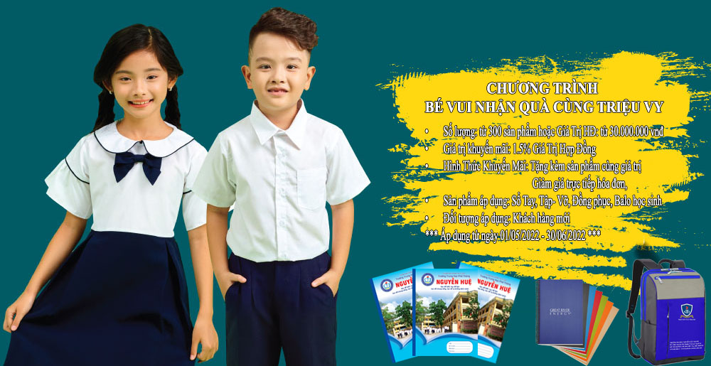 banner đồng phục học sinh 2022
