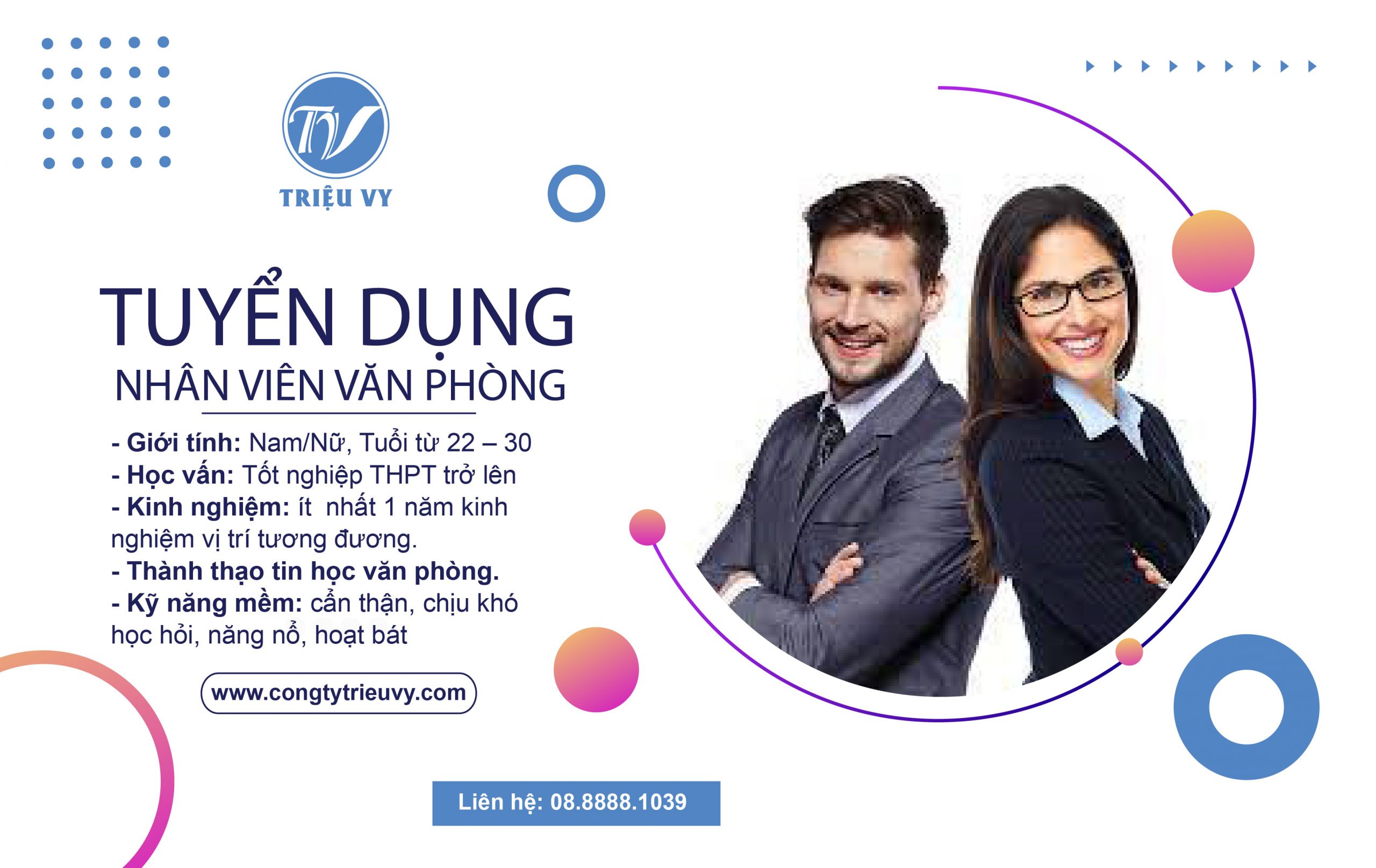 Tuyển dụng nhân viên văn phòng